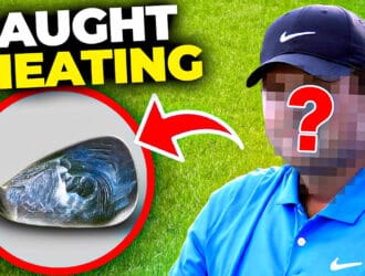 Pro Golfer Gets Caught CHEATING